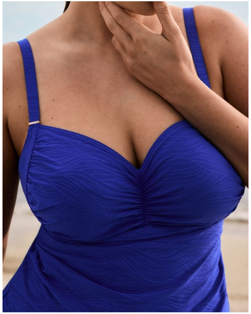 Tankini emboitant Prima Donna Swim Mantas (Electric Blue)