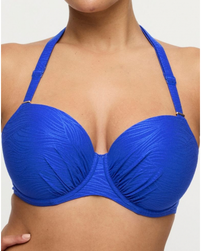 Soutien-gorge de bain balconnet coque Prima Donna Swim Mantas (Electric Blue)