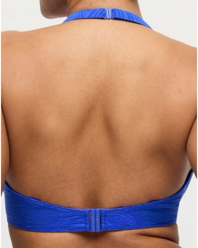 Soutien-gorge de bain balconnet coque Prima Donna Swim Mantas (Electric Blue)