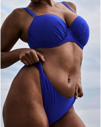 Soutien-gorge de bain balconnet coque Prima Donna Swim Mantas (Electric Blue)