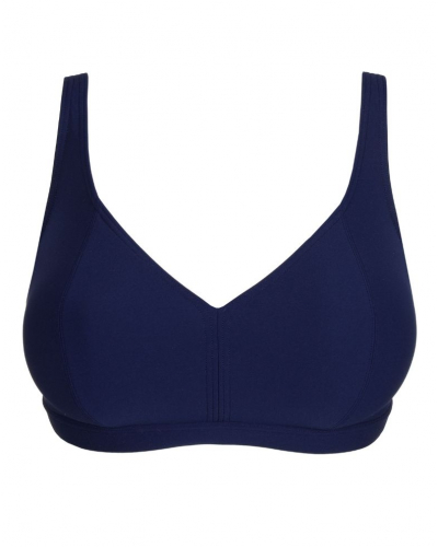 Sujetador de bikini triangular Prima Donna Swim Aswan (Water Blue)