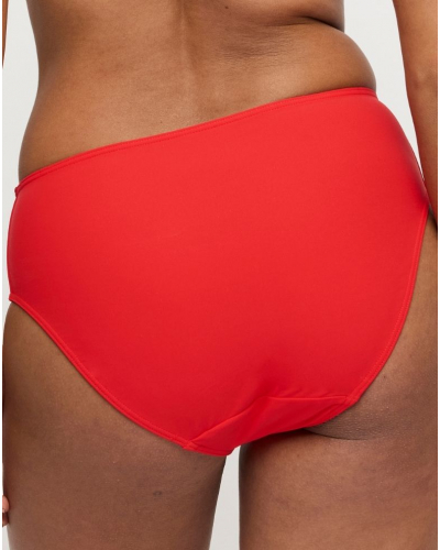 Braguita de baño de talle alto Prima Donna Swim Aswan (Fiesta Red)