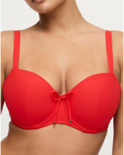 Soutien-gorge de bain balconnet coque Prima Donna Swim Aswan (Fiesta Red)