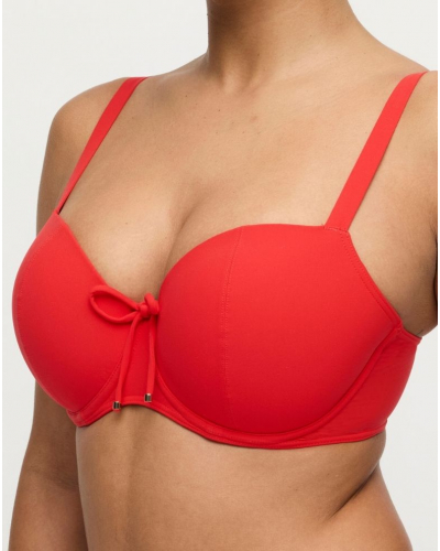 Soutien-gorge de bain balconnet coque Prima Donna Swim Aswan (Fiesta Red)