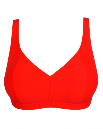 Prima Donna Swim Aswan Triangle Bikini Top (Fiesta Red)