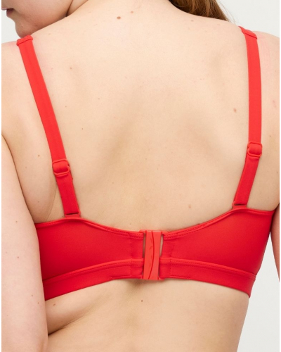 Prima Donna Swim Aswan Triangle Bikini Top (Fiesta Red)