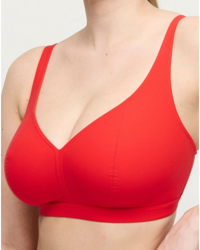 Prima Donna Swim Aswan Triangle Bikini Top (Fiesta Red)