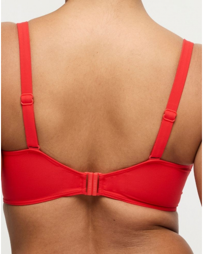 Sujetador de baño con aros Prima Donna Swim Aswan (Fiesta Red)
