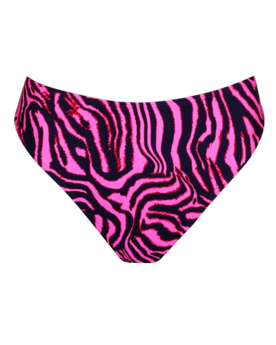 Braguita de bikini brasileña Prima Donna Swim Malabo (Hot Pink Zebra)