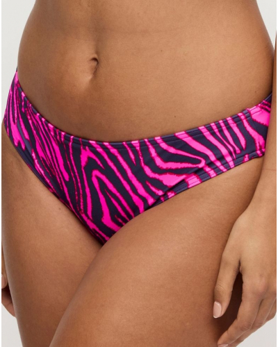 Prima Donna Swim Malabo Rio Bikini Briefs (Hot Pink Zebra)
