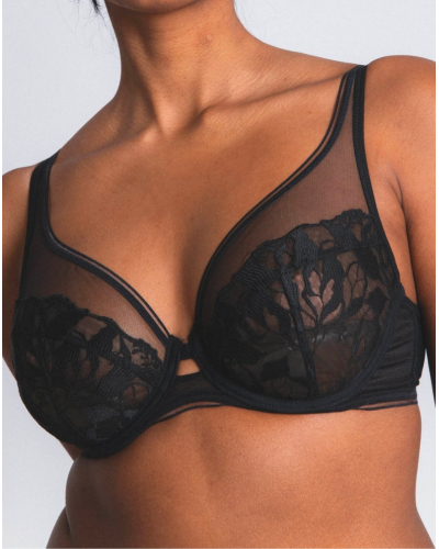 Well-being underwire bra Maison Lejaby Sin (Black)