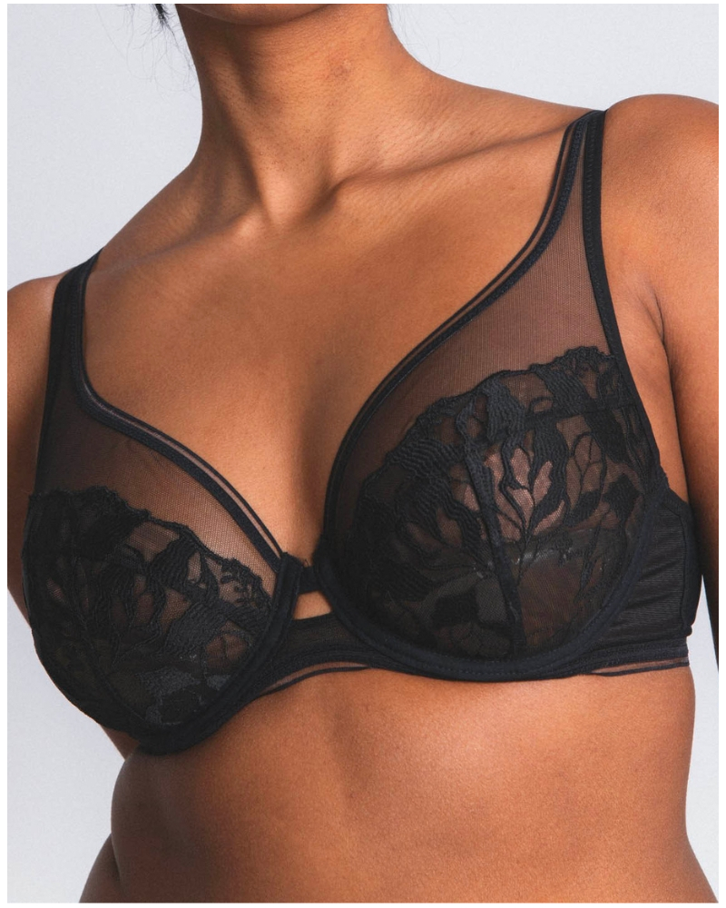 Soutien-gorge avec armatures bien-être Maison Lejaby Sin (Noir)
