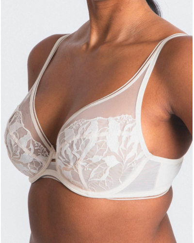 Soutien-gorge avec armatures bien-être Maison Lejaby Sin (Milk)