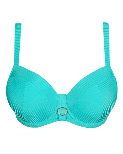 Sujetador de baño balconette con aros Prima Donna Bain Delray (Sea Turtle)