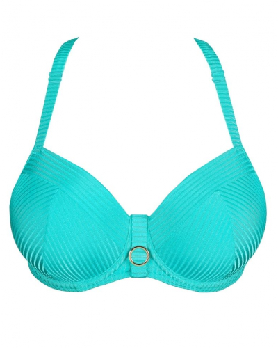 Sujetador de baño balconette con aros Prima Donna Bain Delray (Sea Turtle)