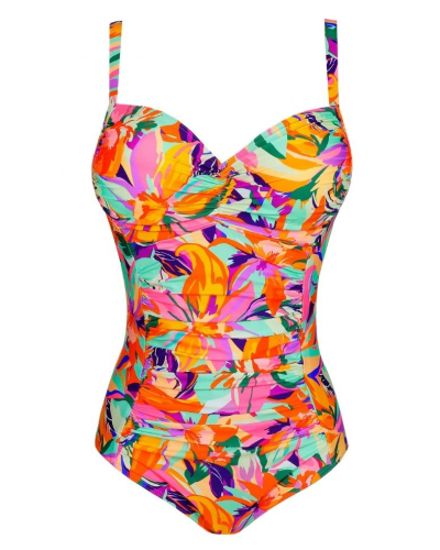 Bañador de una pieza moldeador con aros Prima Donna Swim Varadeo (Bright Tropics)