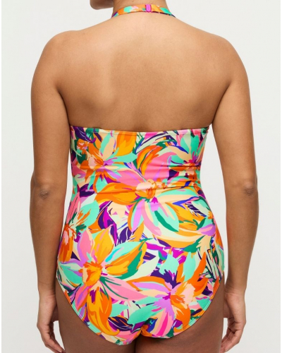 Maillot de bain une pièce gainant à armatures Prima Donna Swim Varadeo (Bright Tropics)