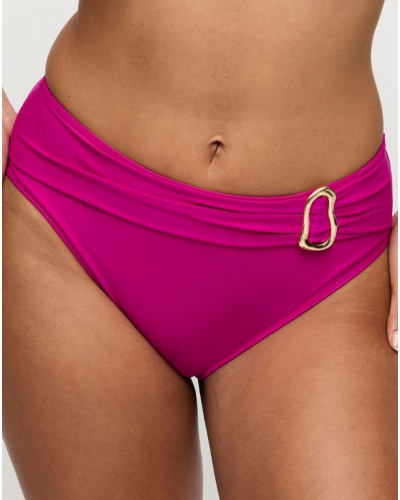 Braguita de baño de talle alto Prima Donna Swim Uvita (Deep Magenta)
