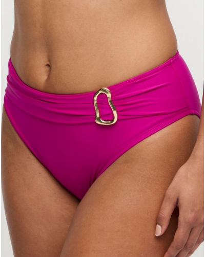 Braguita de baño de talle alto Prima Donna Swim Uvita (Deep Magenta)