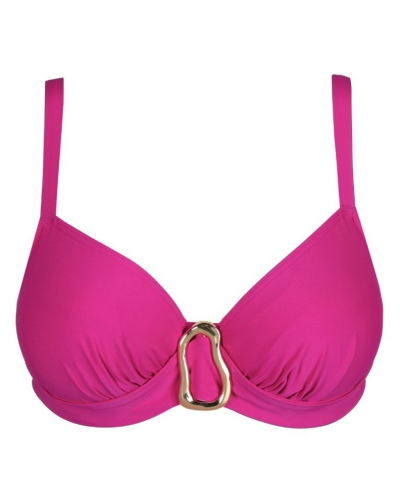 Soutien-gorge de bain emboîtant Prima Donna Swim Uvita (Deep Magenta)