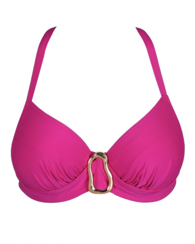 Soutien-gorge de bain emboîtant Prima Donna Swim Uvita (Deep Magenta)