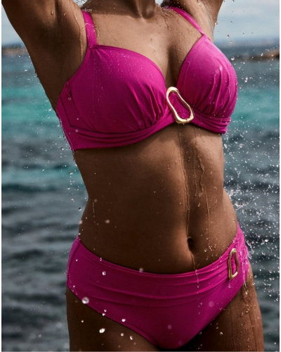 Full-Cup Swimsuit Bra Prima Donna Swim Uvita (Deep Magenta)