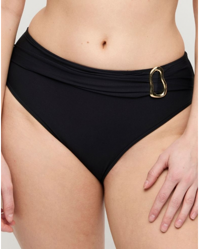 Braguita de baño de talle alto Prima Donna Swim Uvita (Negro)