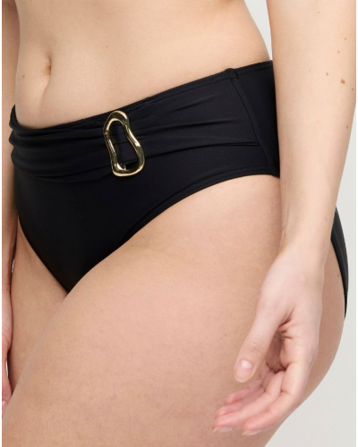 Culotte de bain taille haute Prima Donna Swim Uvita (Noir)