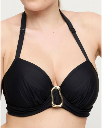 Soutien-gorge de bain emboîtant Prima Donna Swim Uvita (Noir)