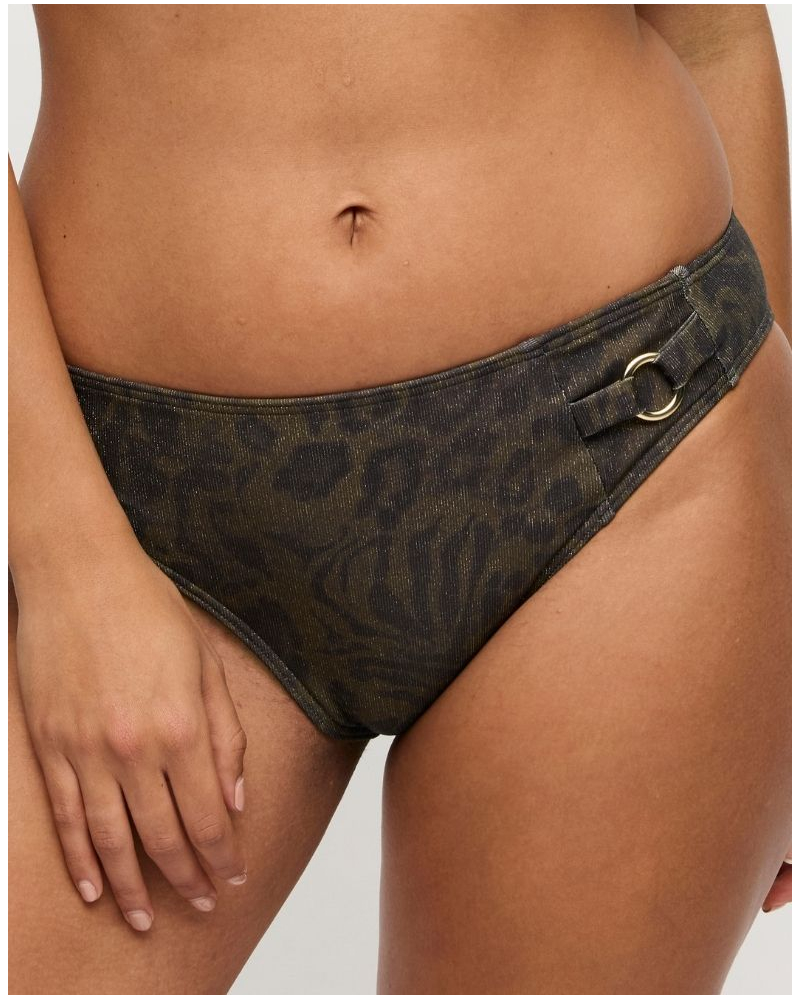 Calzoncillos de baño brasileño Prima Donna Swim Ratjada (Jungle Jaguar)