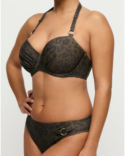 Slip de bain brésilien Prima Donna Swim Ratjada (Jungle Jaguar)