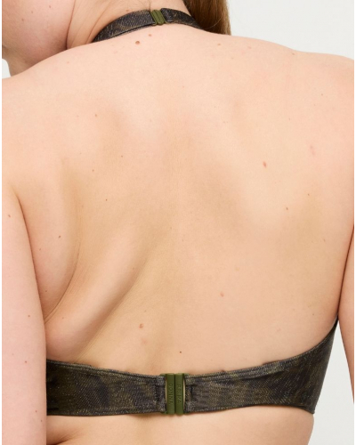 Underwired bath bra Prima Donna Swim Ratjada (Jungle Jaguar)