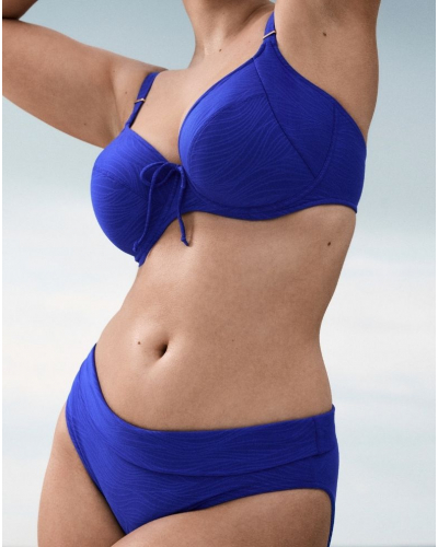 Fold bikini brief Prima Donna Swim Mantas (Electric Blue)