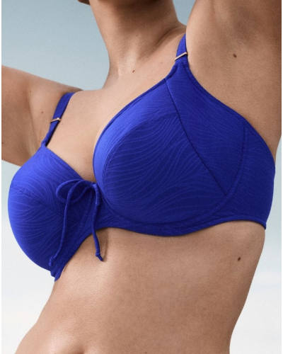 Soutien-gorge de bain emboîtant Prima Donna Swim Mantas (Electric Blue)