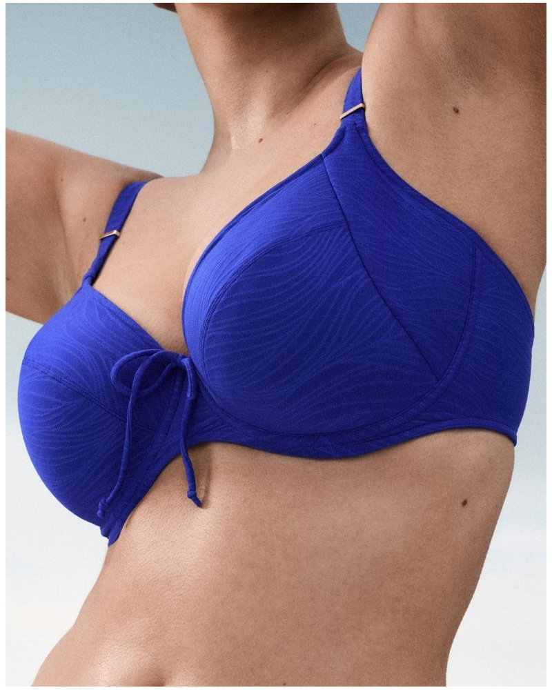 Soutien-gorge de bain emboîtant Prima Donna Swim Mantas (Electric Blue)