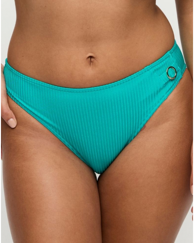 Slip de bain brésilien Prima Donna Swim Delray (Sea Turtle)