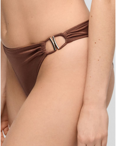 Slip de bain brésilien Marie Jo Bain Hello sunset (Sepia)