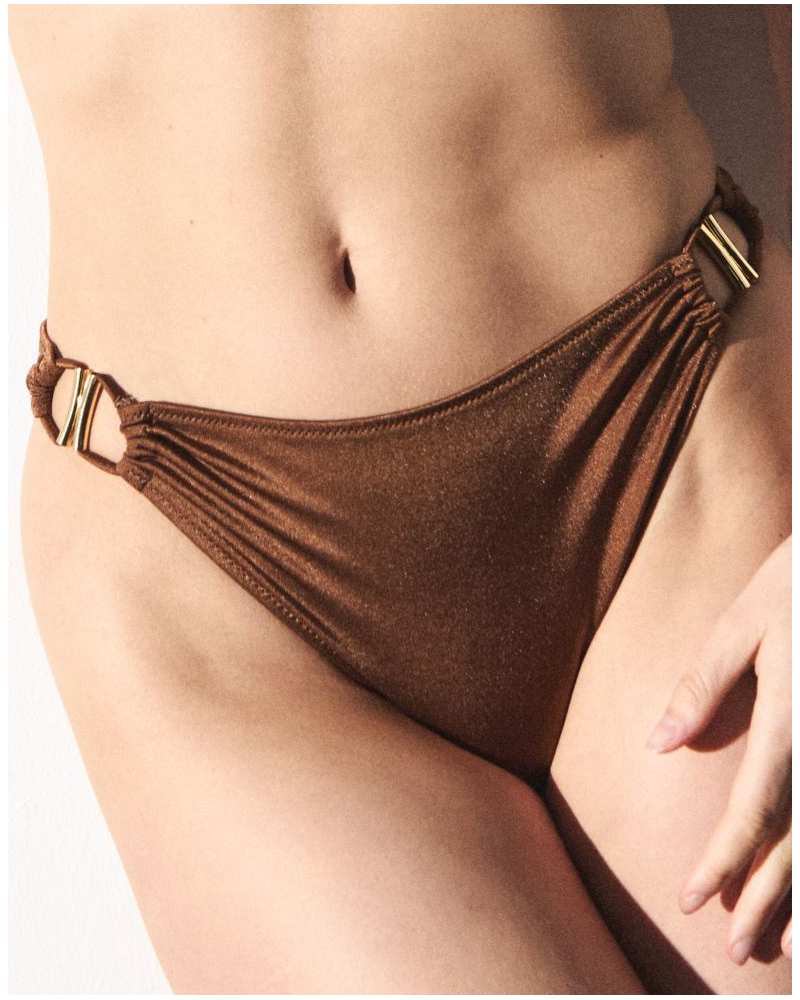 Slip de bain brésilien Marie Jo Bain Hello sunset (Sepia)