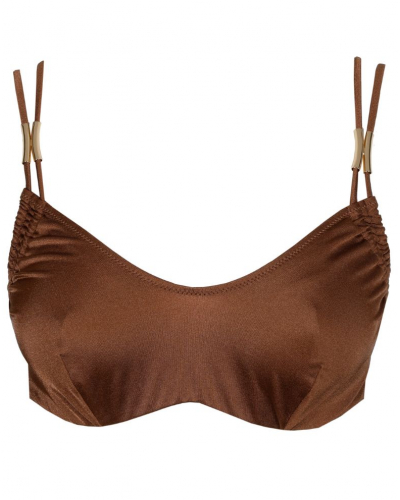Bralette de baño Marie Jo Bain Hello sunset (Sepia)