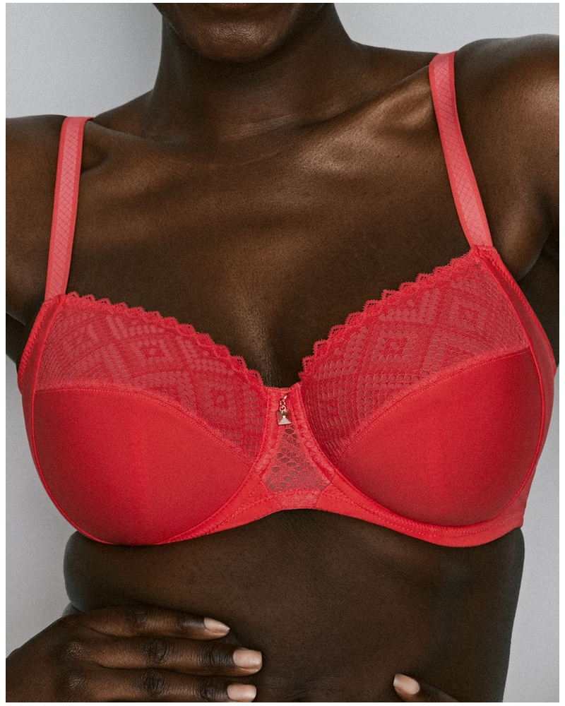 Full Cup Bra Prima Donna Twist Grace Bay (Coral)