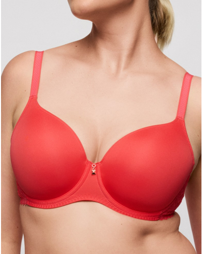Soutien-gorge rembourré en forme de cœur Prima Donna Twist Grace Bay (Coral)