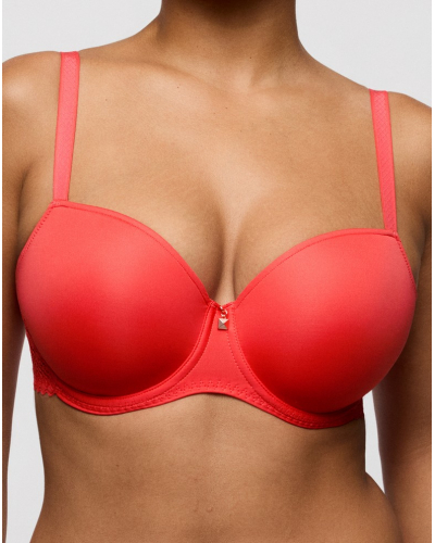 Soutien-gorge balconnet Prima Donna Twist Grace Bay (Coral)