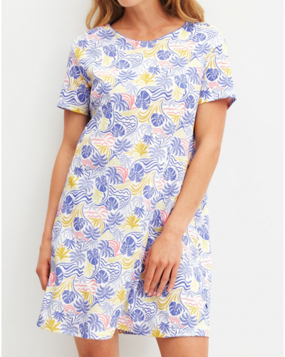 Nightdress 100% Cotton Calida Coastal Dreams (Persian Jewel)