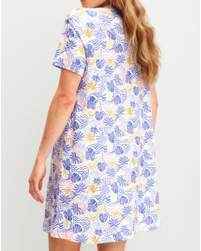 Nightdress 100% Cotton Calida Coastal Dreams (Persian Jewel)