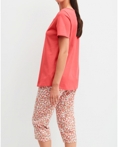 Pyjama 3/4 Calida Flower Nights (Rose of Sharon)