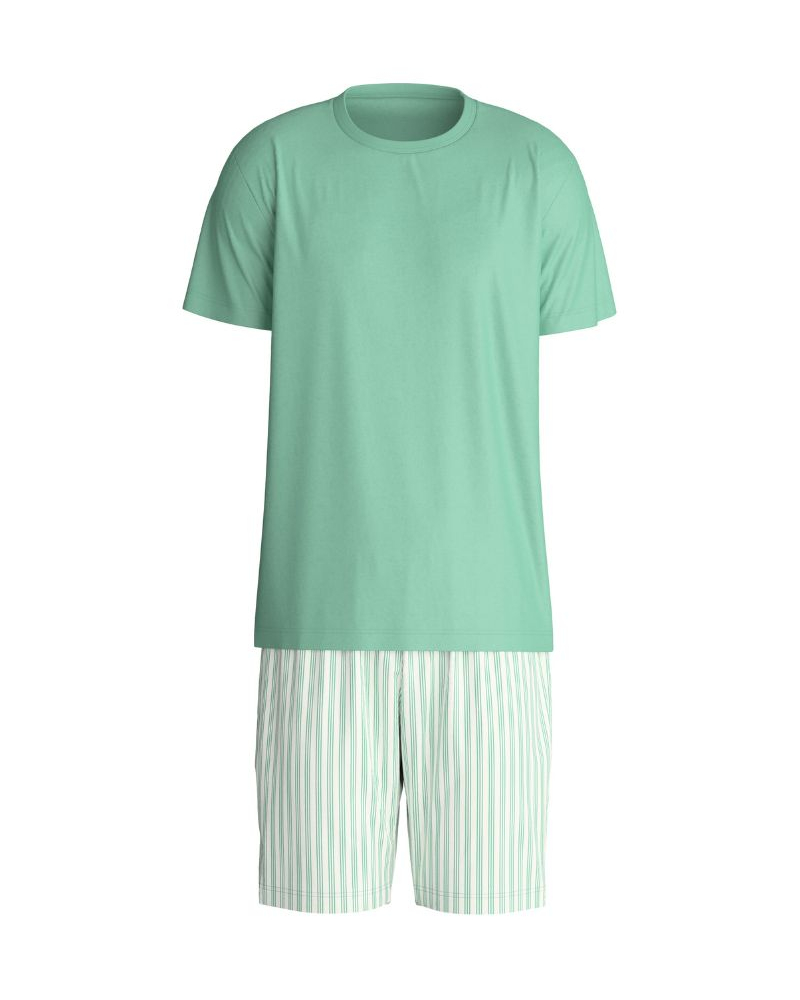 Short pyjama 100% Organic Cotton Calida Relax Easter (Crème de Menthe)