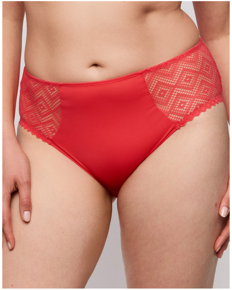 Braga de Cintura Alta Prima Donna Twist Grace Bay (Coral)
