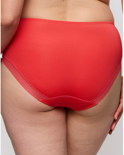 Culotte taille haute Prima Donna Twist Grace Bay (Coral)