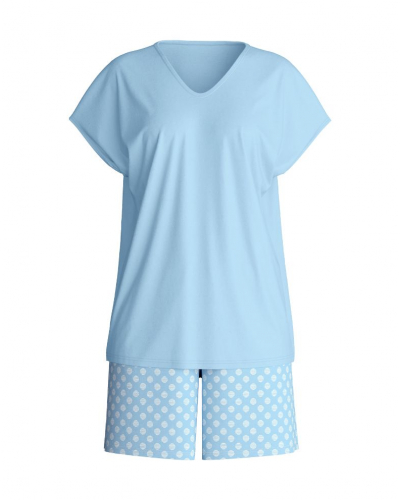 Pyjama short Calida Lovely Nights (Cascade Blue)