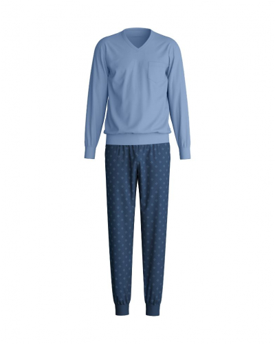 Pyjamas Calida Relax Imprint 2 (Coronet Blue)